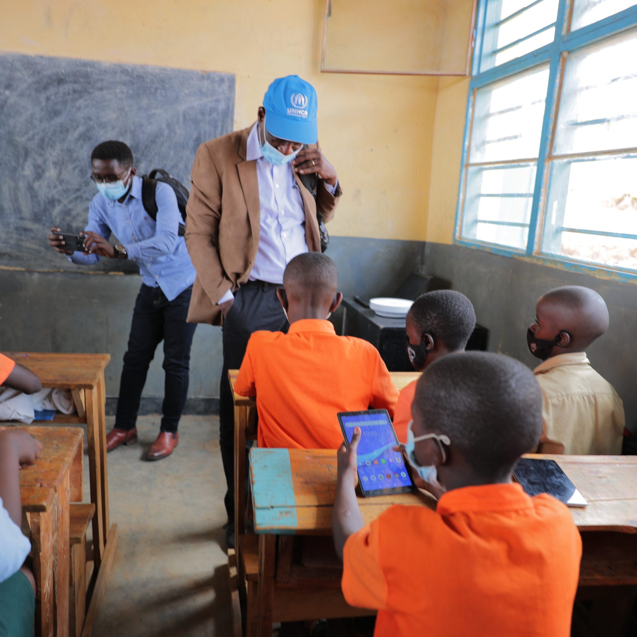 UNHCR Introduces Refugee Students in Rwanda to Digital World