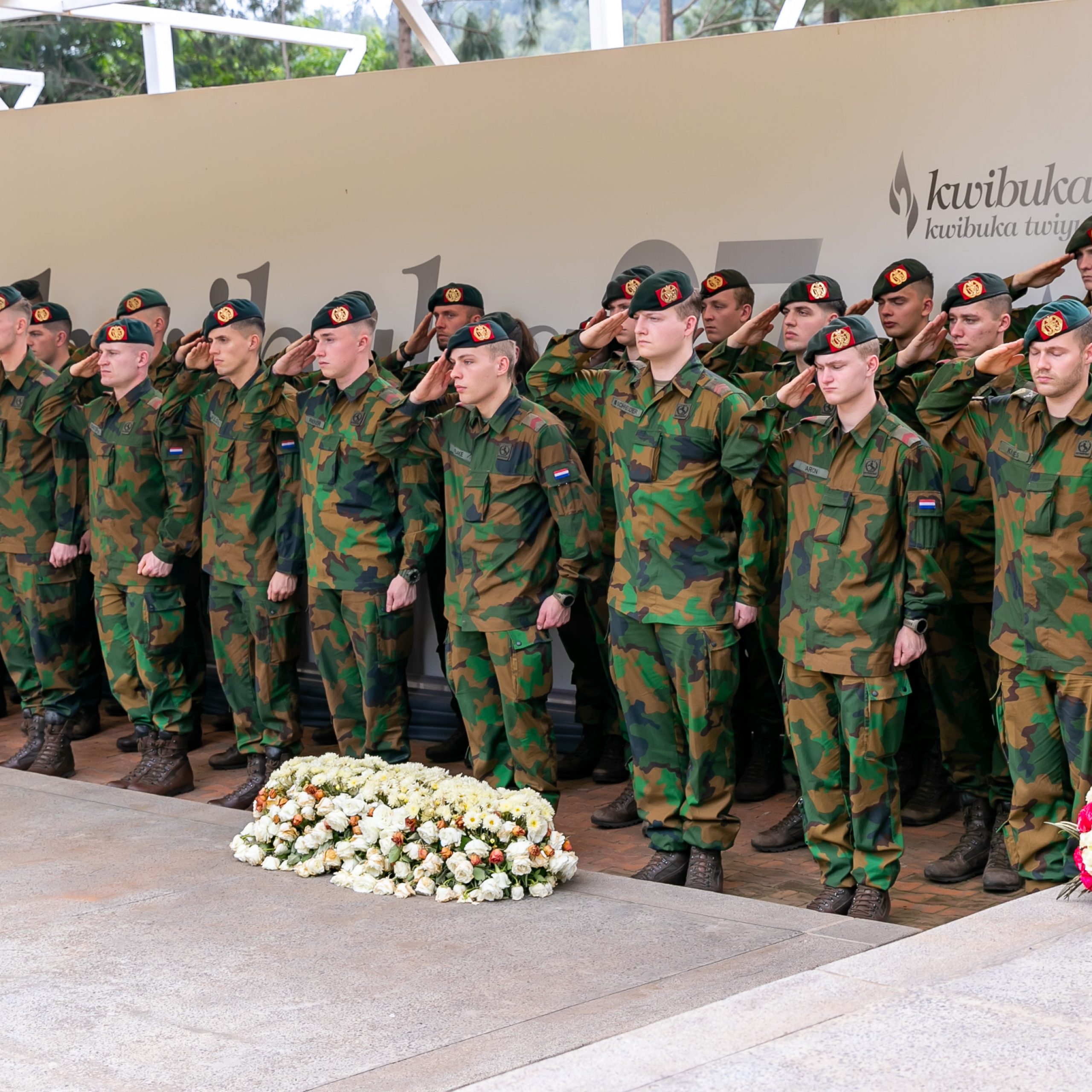 A Contingent from Royal Netherlands Army Start Training In Rwanda 