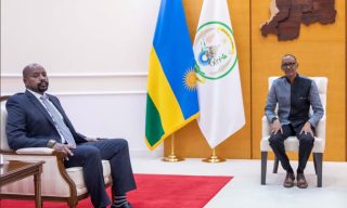 President Kagame, Gen. Muhoozi Hold Talks on Rwanda-Uganda Ties