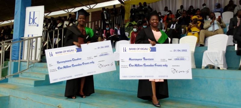 Bank of Kigali Rewards Outstanding Graduates at ICK