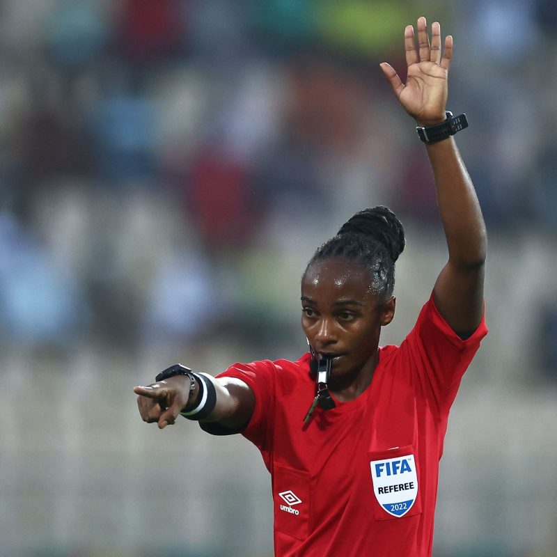 History! Salima Mukansanga Picked Among First Women Referees at FIFA Men’s World Cup