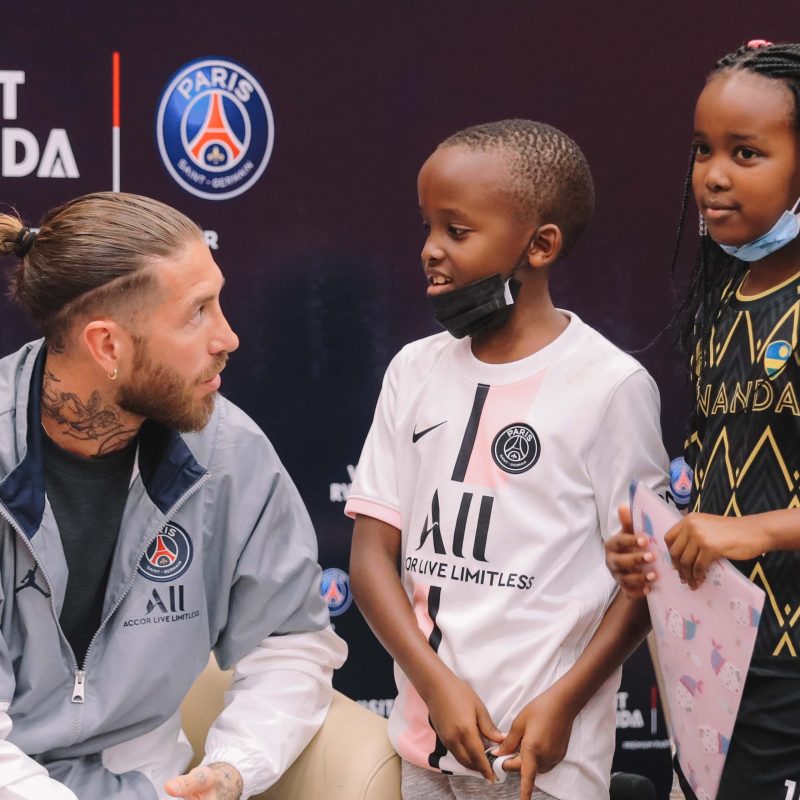 psg jersey visit rwanda