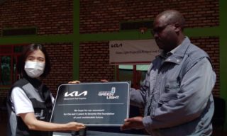 KIA Corporation Hands Over Green Light Project in Rwamagana