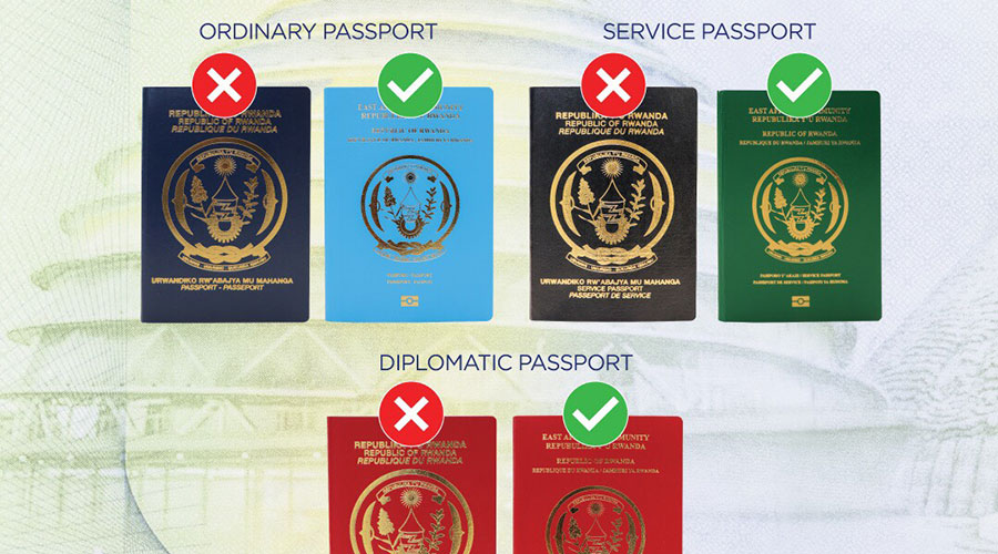 Rwanda Phases Out Non Biometric Passport