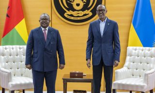 PHOTOS: President Kagame Receives President Embaló Of Guinea-Bissau