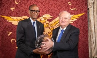 President Kagame Receives the African Leadership Award