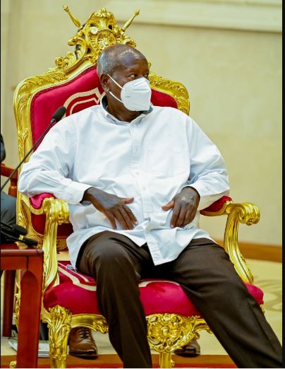 President Yoweli Kaguta Museveni of Uganda