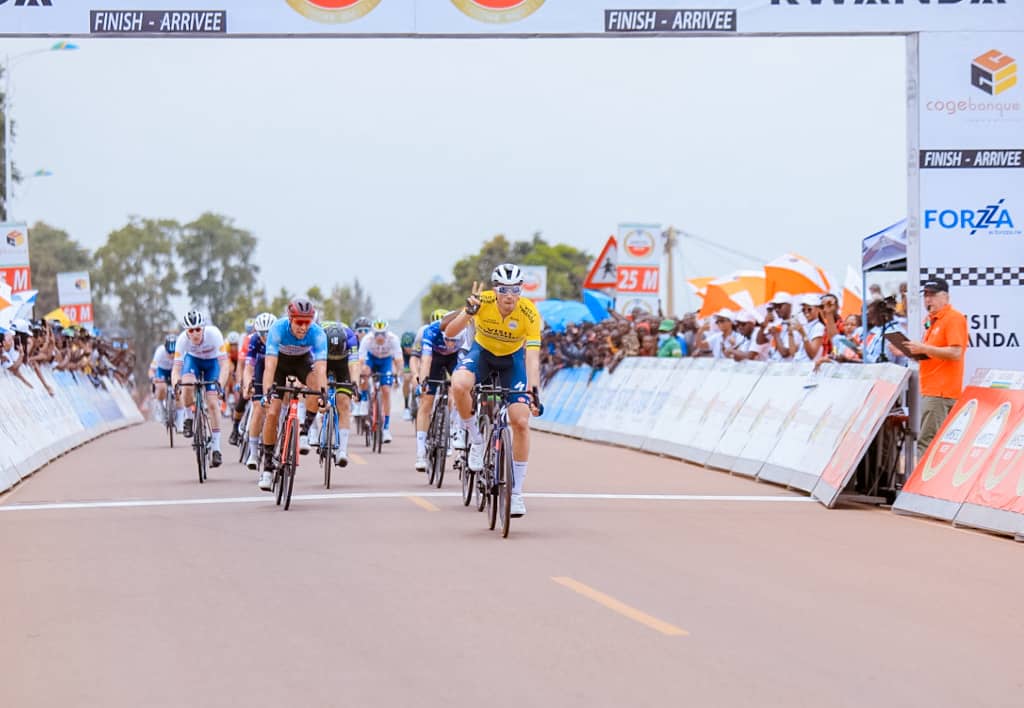  British Rider Ethan Vernon wins second stage of Tour du Rwanda 2023