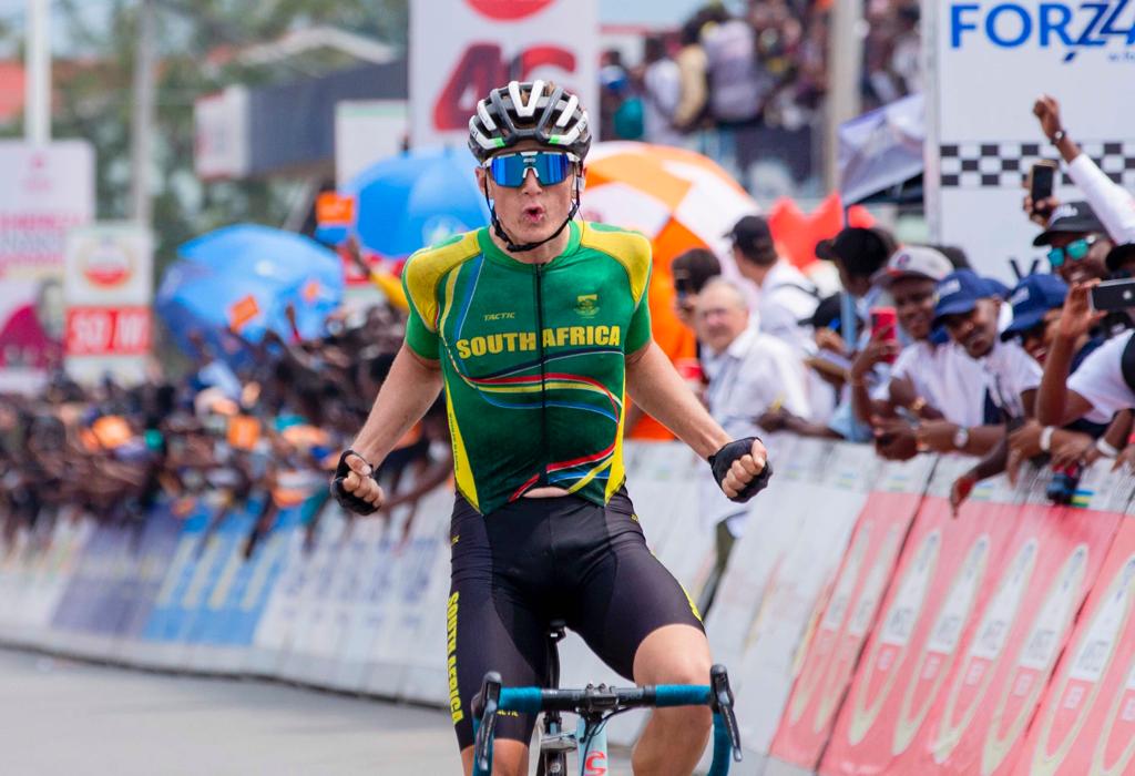 Lecerf books yellow jersey as South African Ormiston wins stage 5