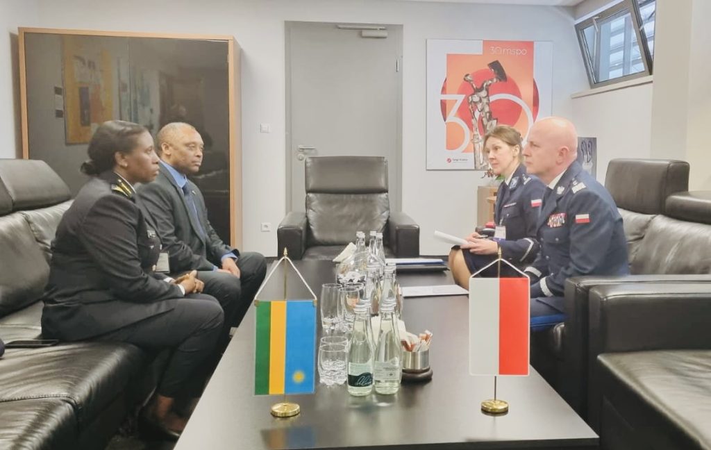 Dig P DIGP Ujeneza In Poland for International Police Conference - KT PRESS