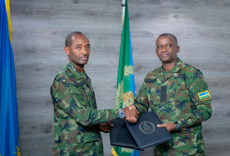 New RDF Chief of Defence Staff, Army Chief of Staff Assume Responsibilities