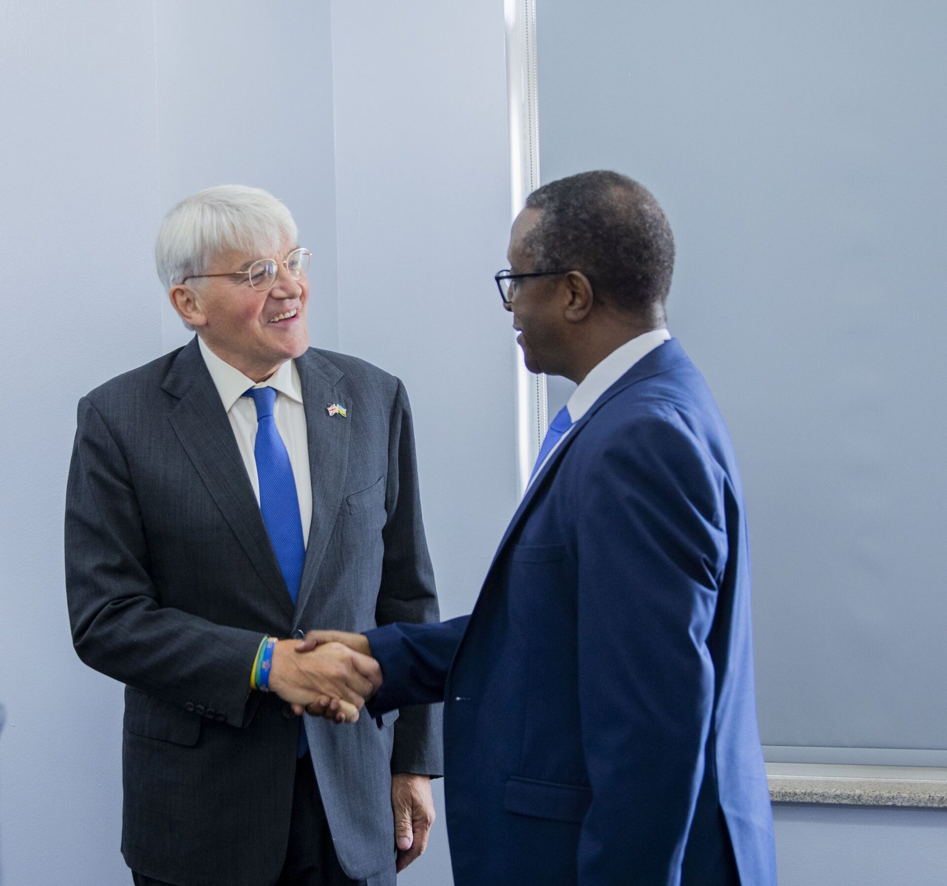 UK’s Minister for Development and Africa Andrew Mitchell Starts a-4 Day ...