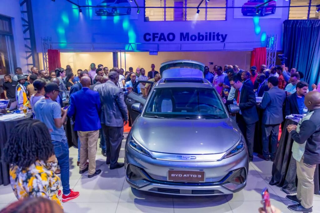 Move Car Rwanda Company CFAO Mobility Launches First BYD Electric Vehicle Dealership In Rwanda ...