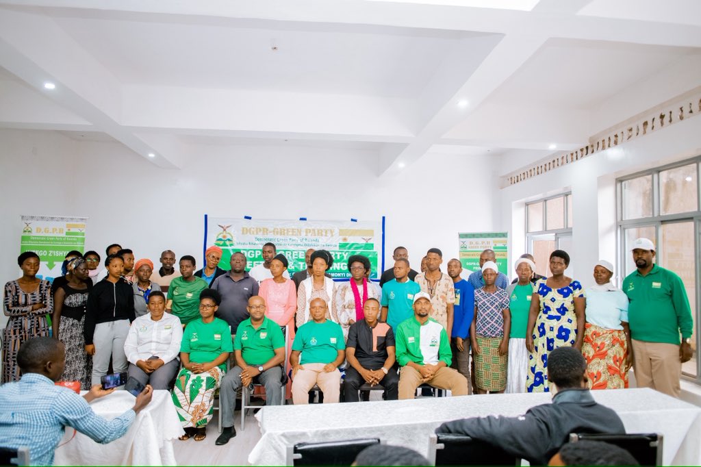 Green Party Sets Up New Structures in Southern Rwanda