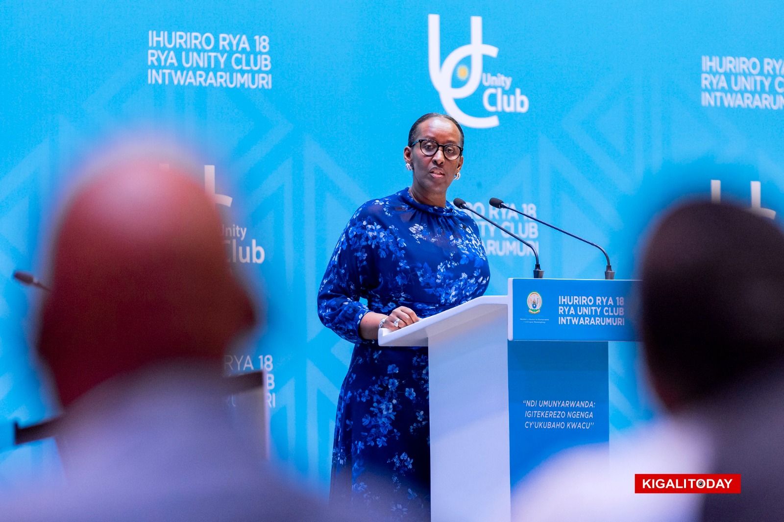 Jeannette Kagame Urges Rwandans to Protect Unity and Write Their Own History