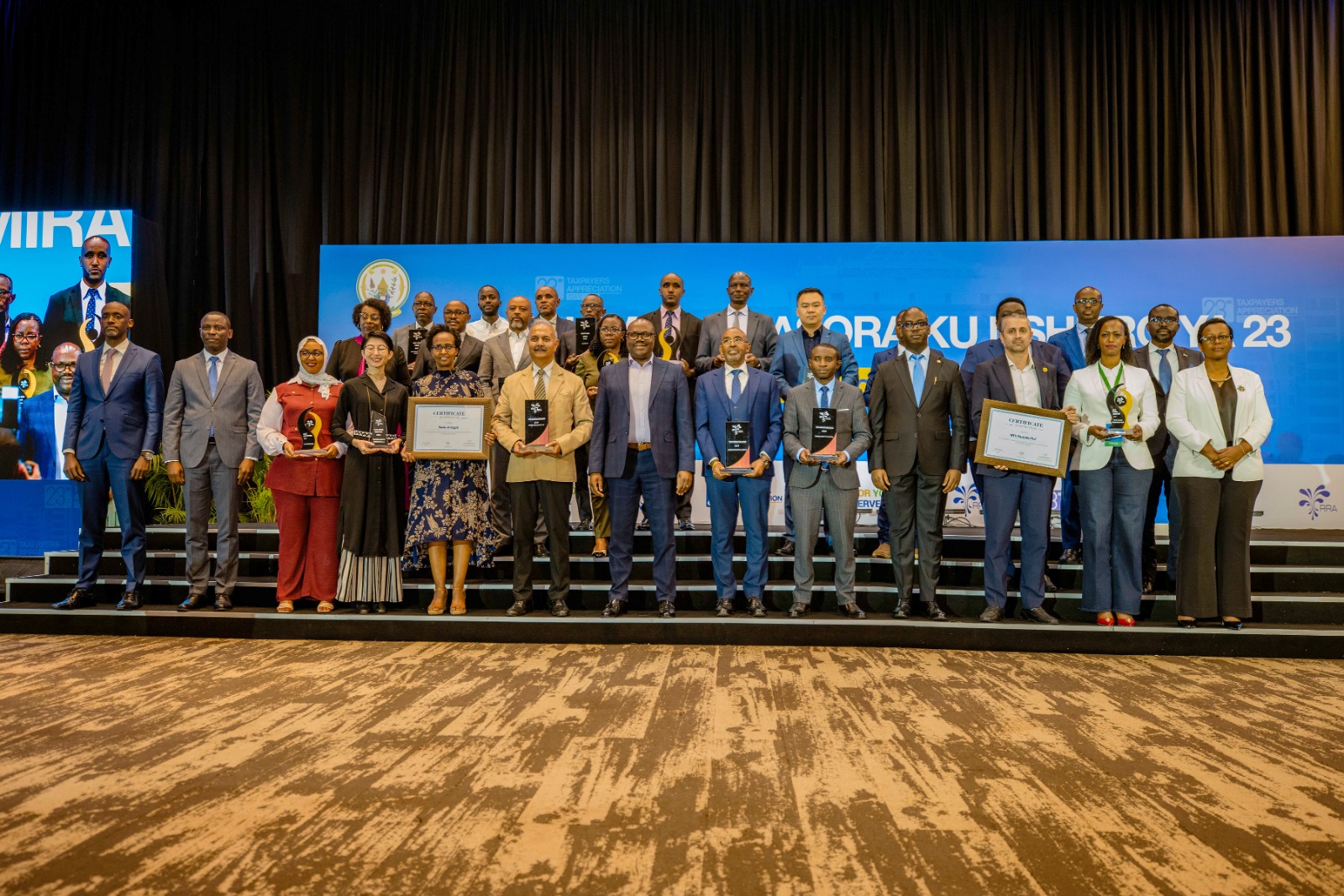 Rwanda Honors Top Taxpayers as Revenue Collections Surpass Targets