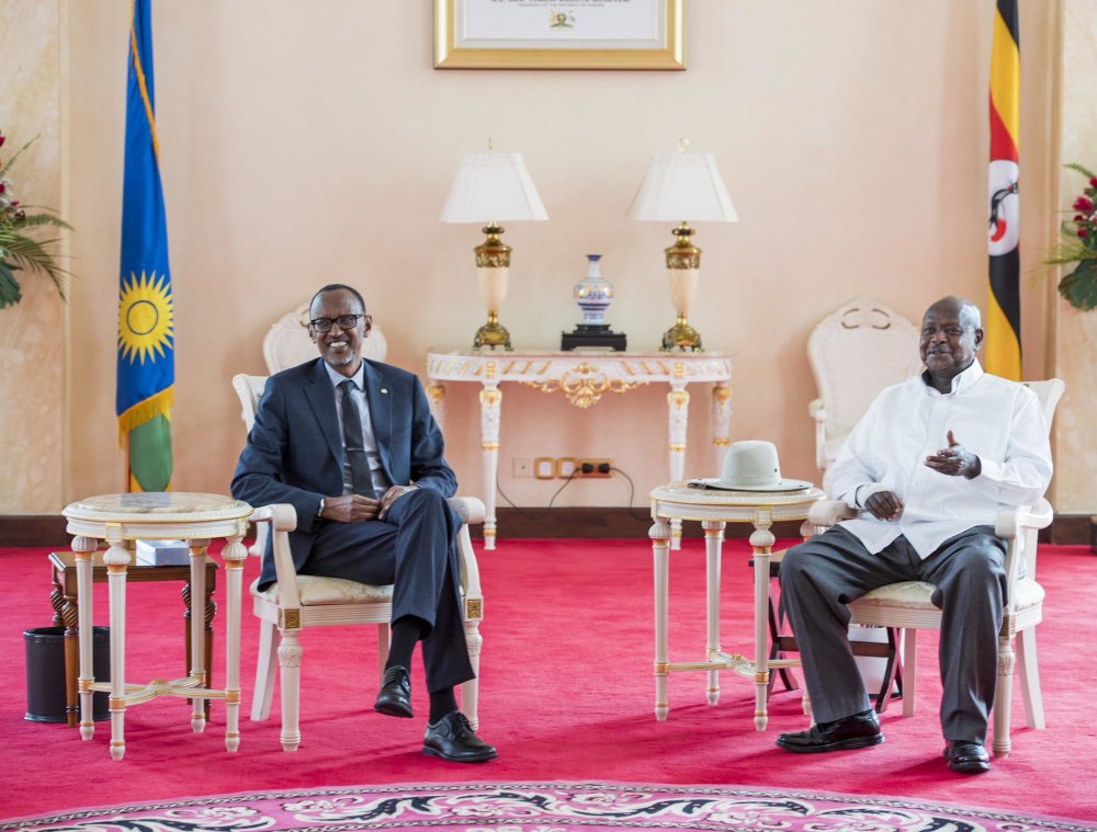 Kagame congratulates Museveni on his Re-election, Hopes Continued Bilateral Cooperation