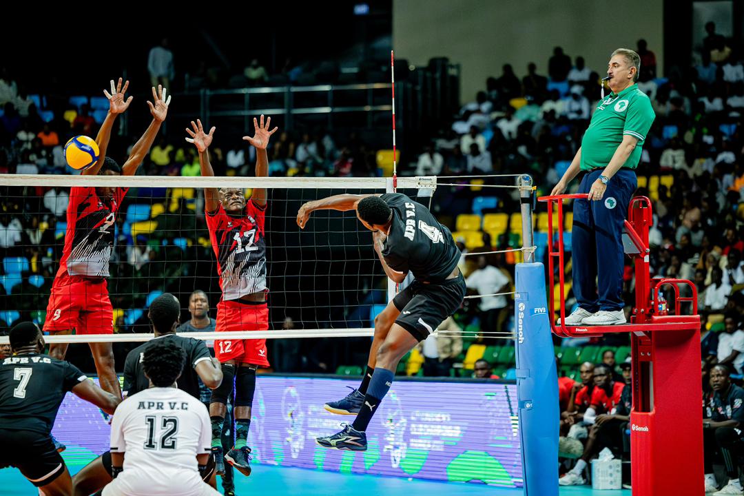 Kagame In Attendance As APR VC Secure Dominant Opening Win At African Volleyball Championship